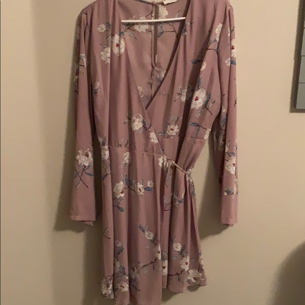 Worn once wrap dress size XL